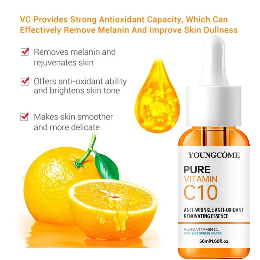 Vitamin C Facial Essence Hyaluronic Acid Serum