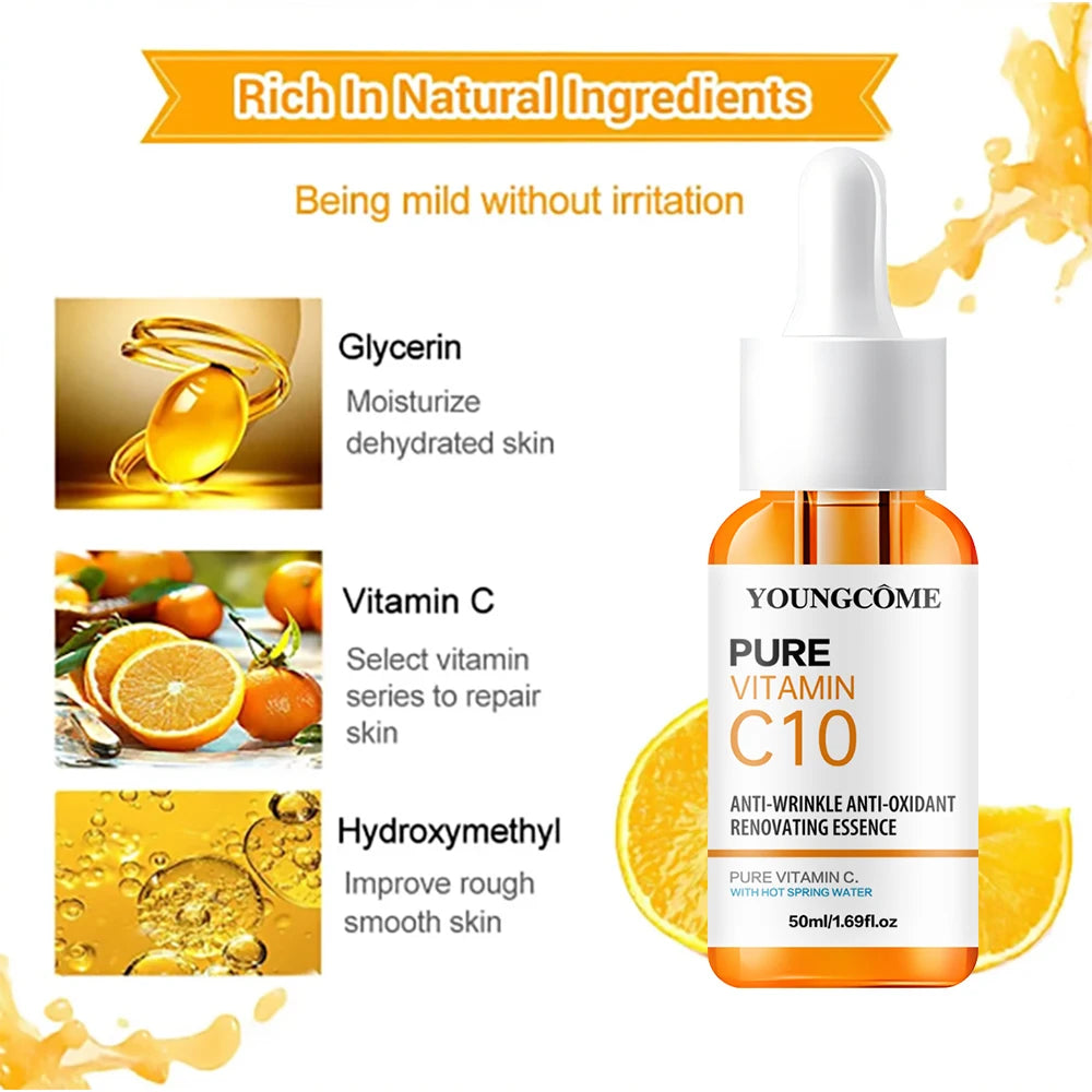 Vitamin C Facial Essence Hyaluronic Acid Serum